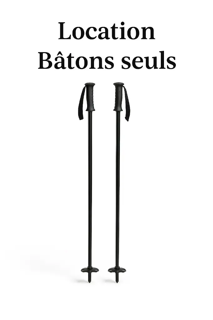 Location Bâtons seuls – Saison